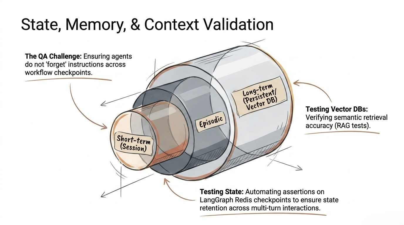 State, memory, and context validation