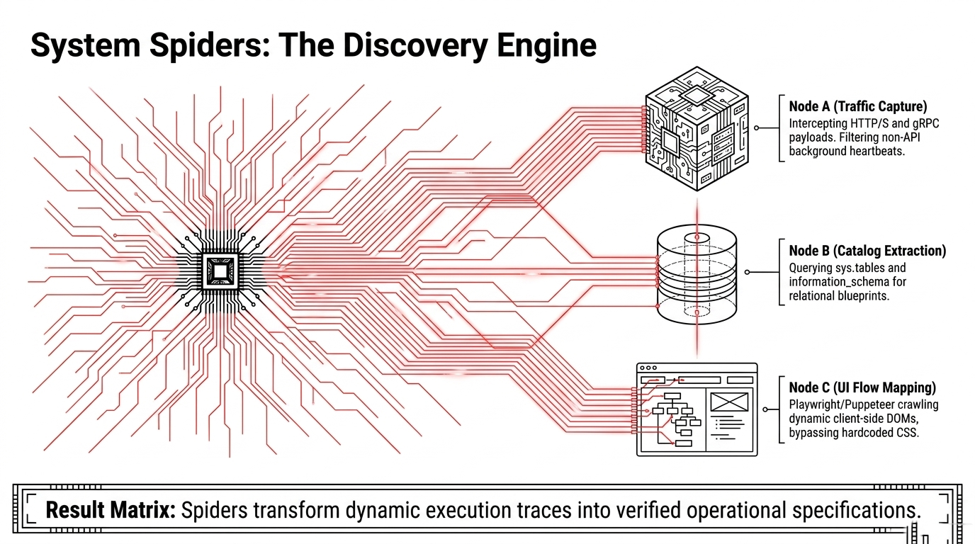 System Spiders discovery engine