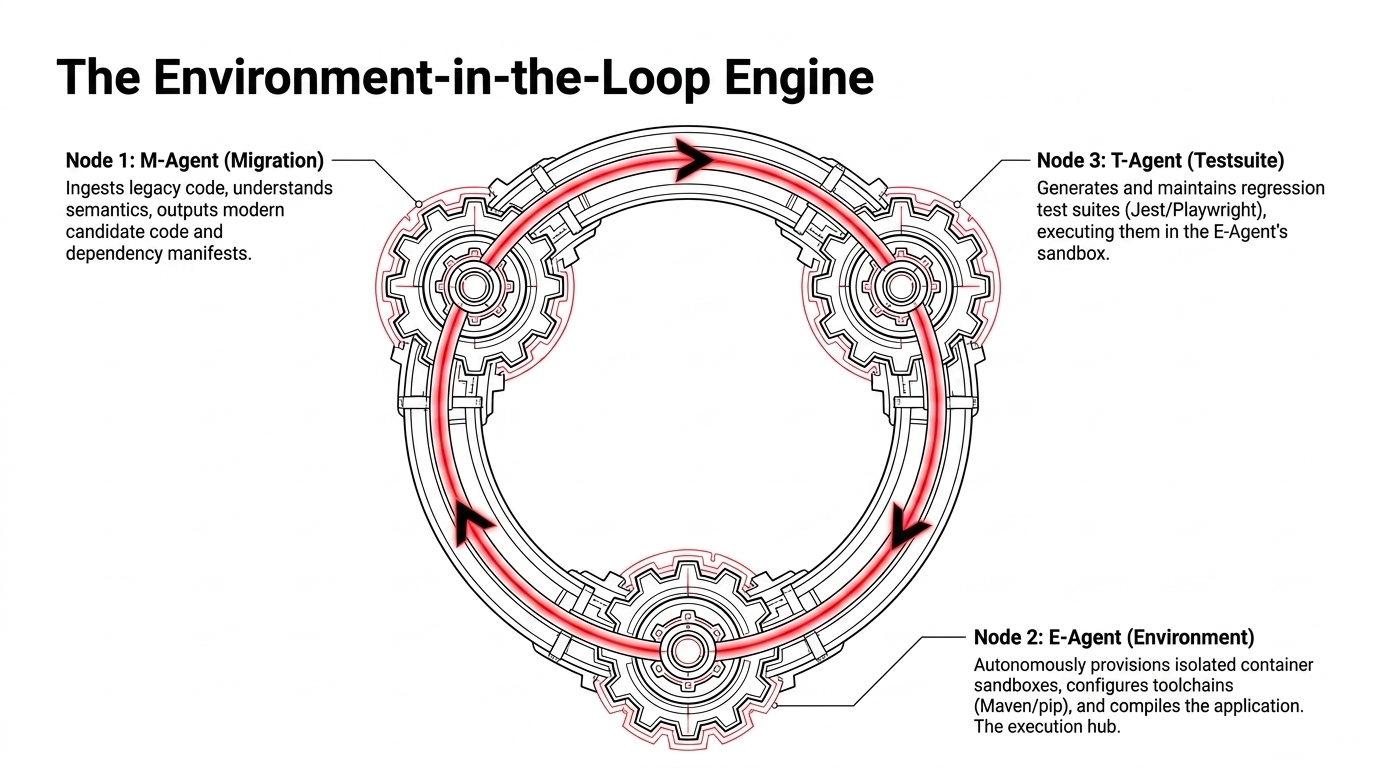 Environment-in-the-loop engine